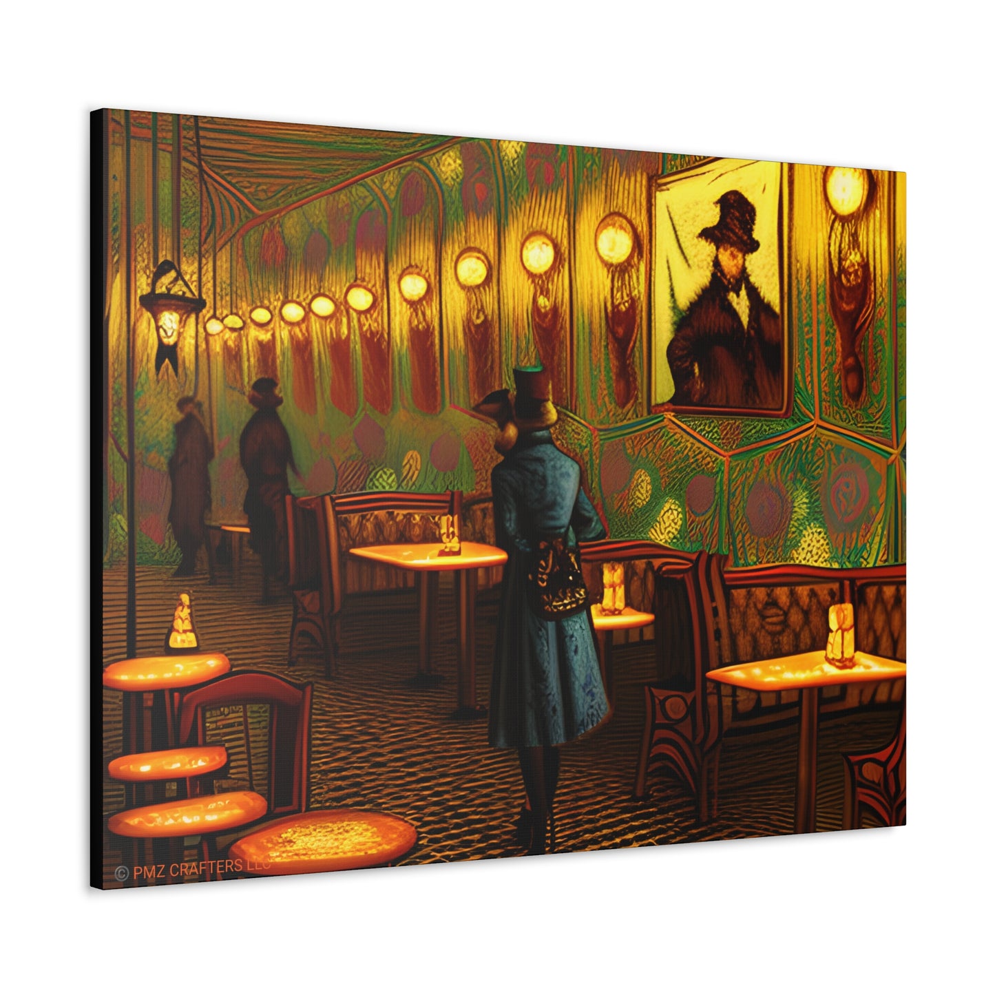 Canvas Gallery Wraps - Cafe Table Shadow 0001