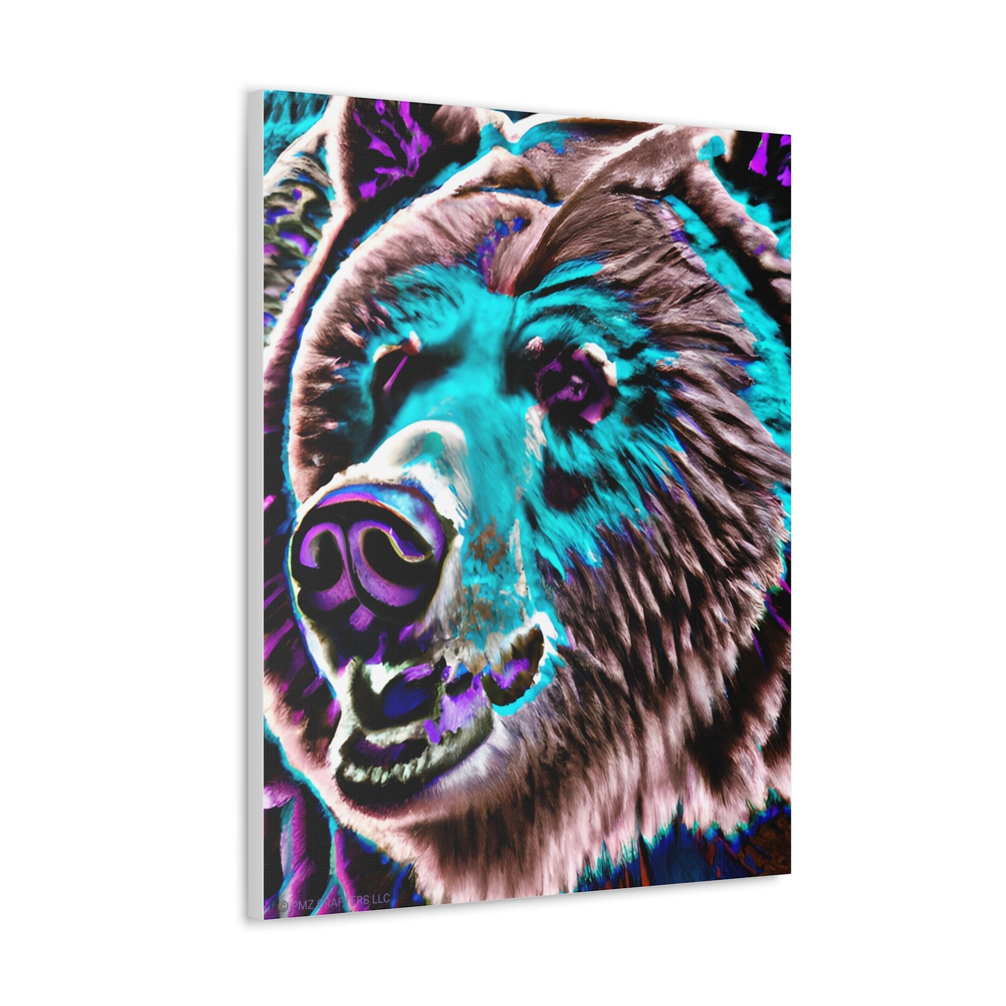 Canvas Gallery Wraps - Grizzle Bear 0001