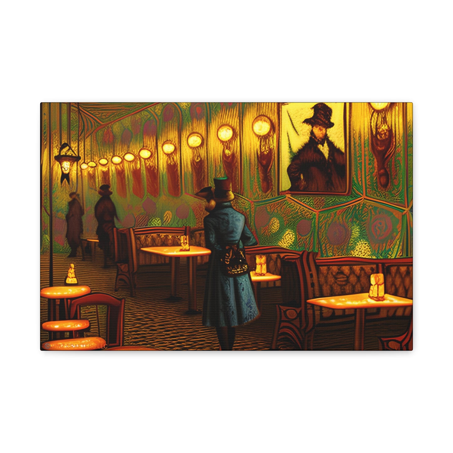 Canvas Gallery Wraps - Cafe Table Shadow 0001