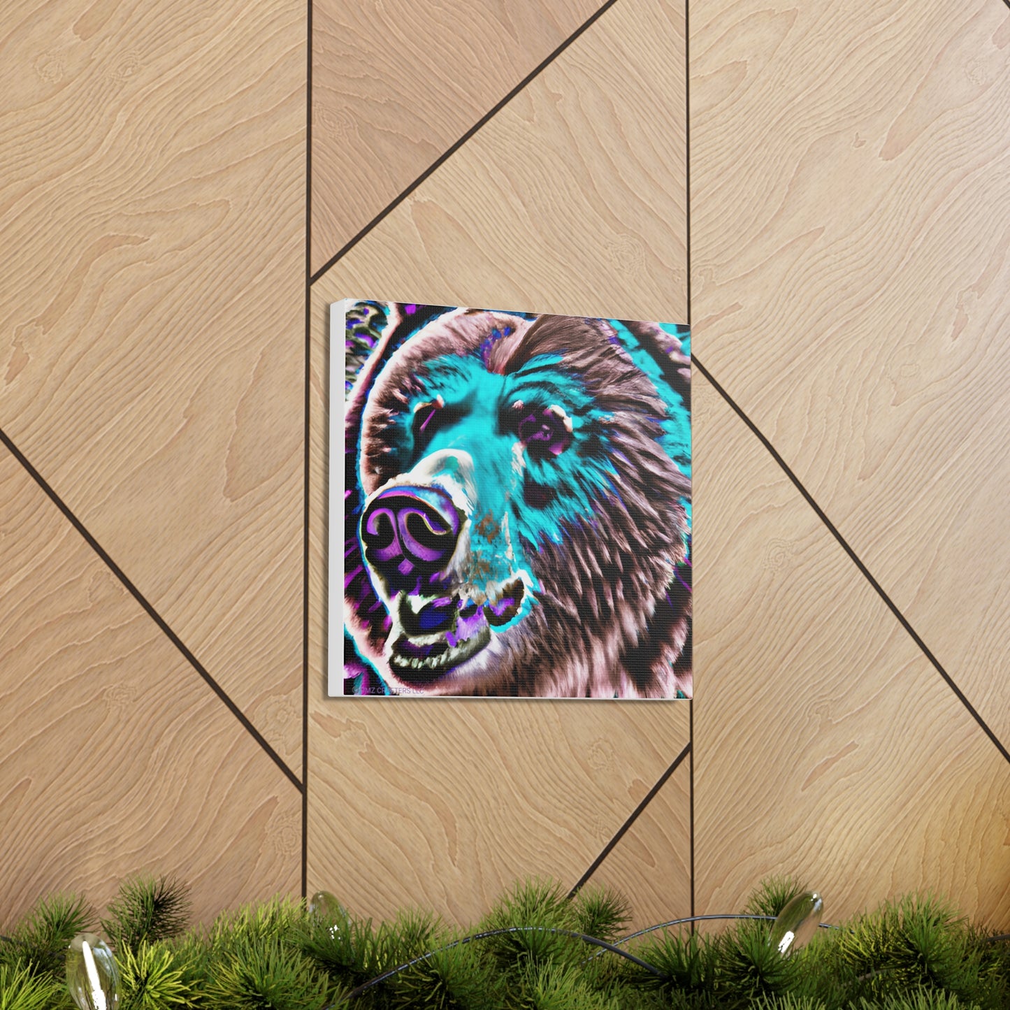 Canvas Gallery Wraps - Grizzle Bear 0001