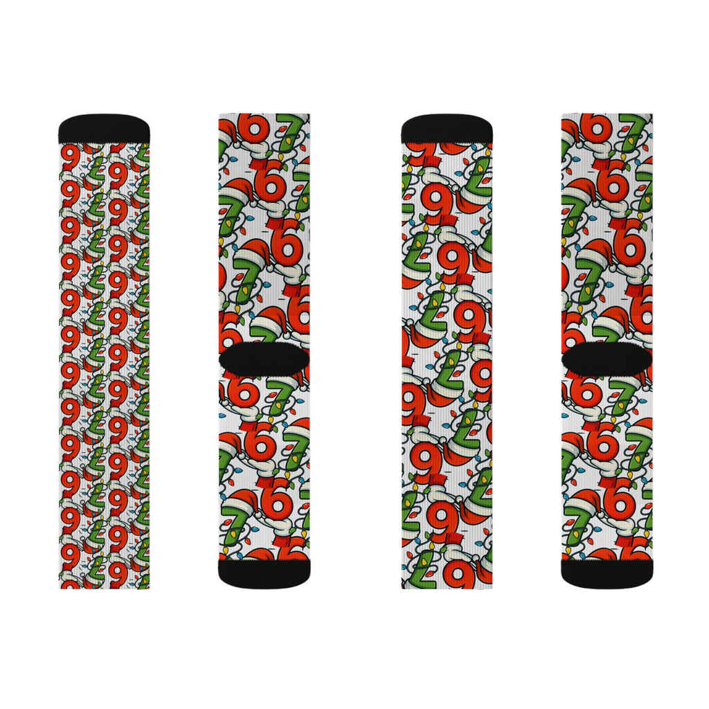 Christmas 67 Sublimation Socks