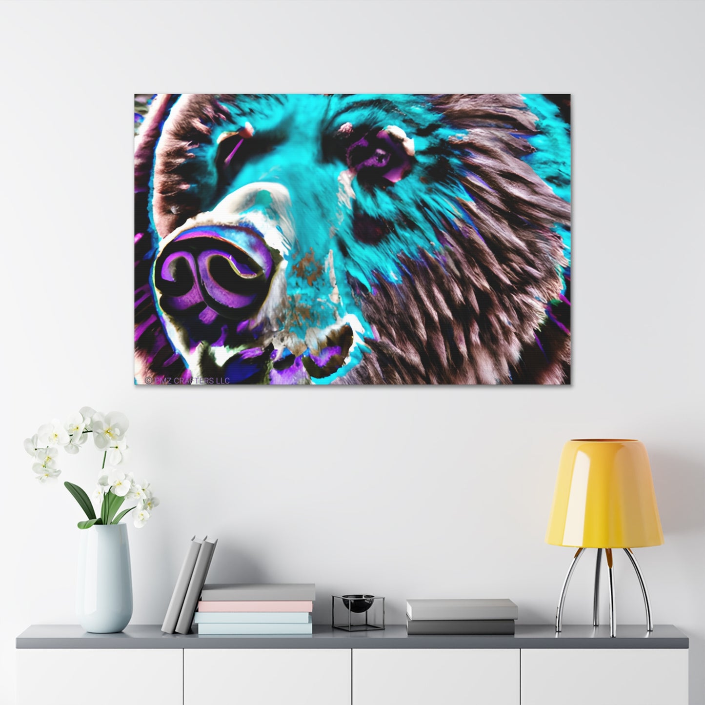 Canvas Gallery Wraps - Grizzle Bear 0001