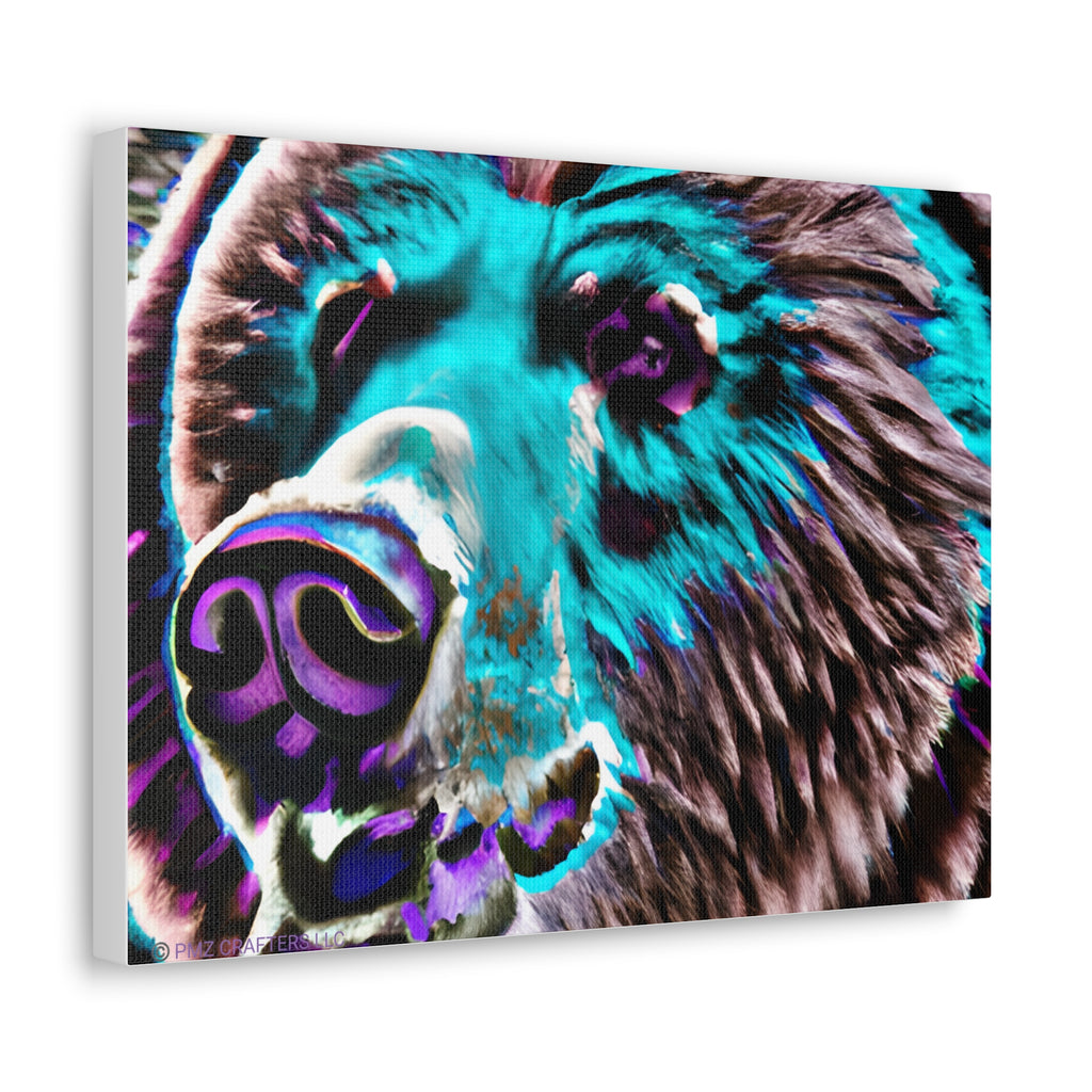Canvas Gallery Wraps - Grizzle Bear 0001