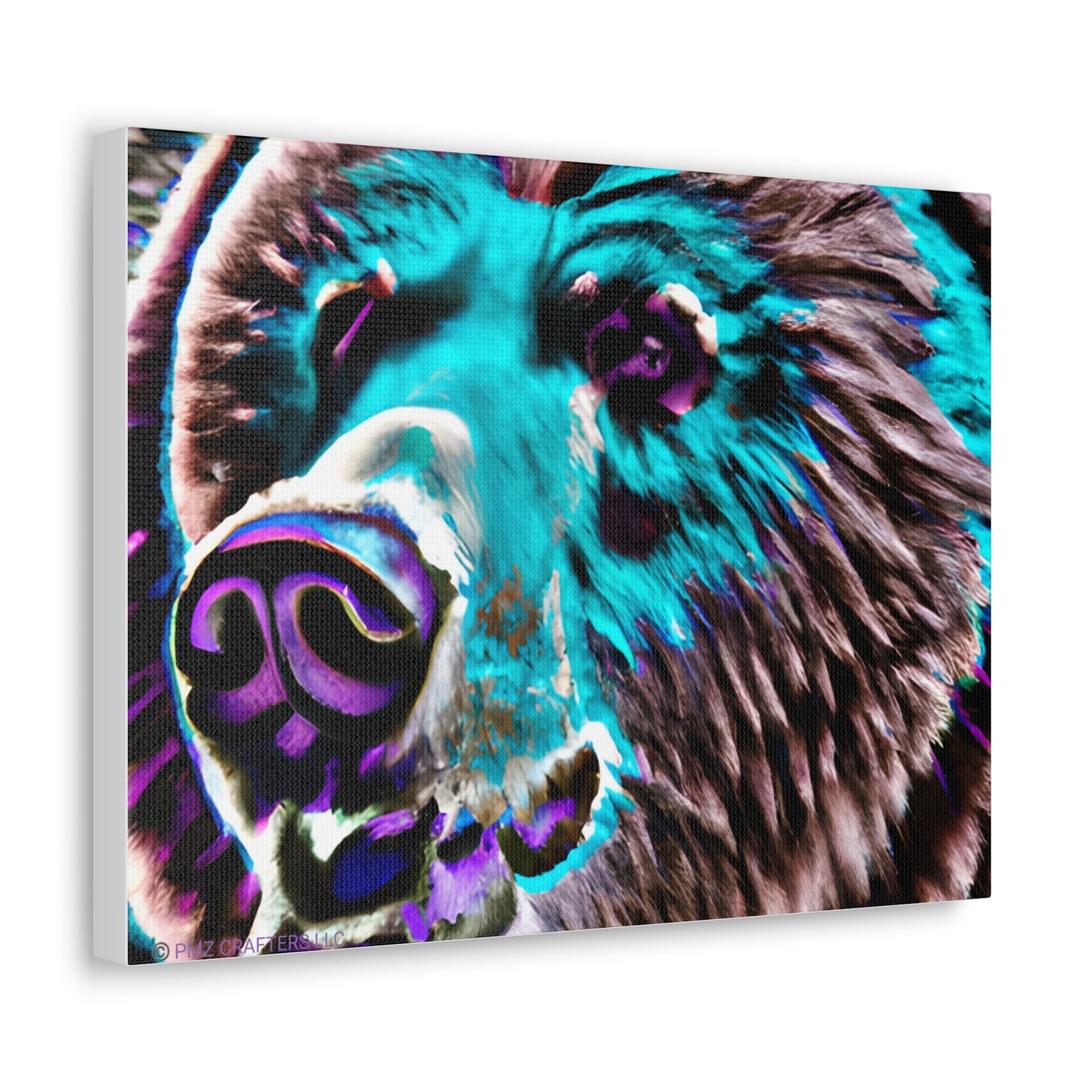 Canvas Gallery Wraps - Grizzle Bear 0001