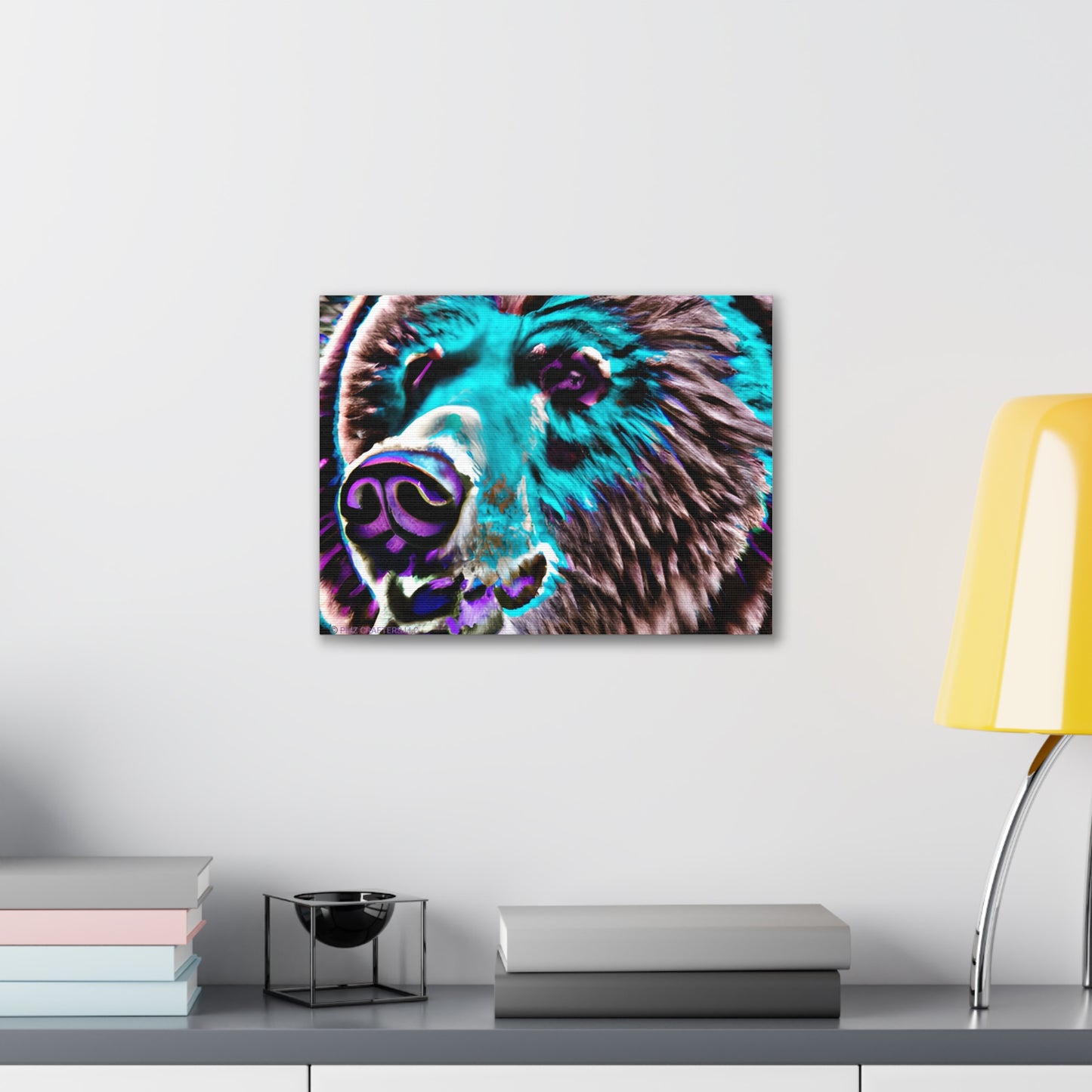 Canvas Gallery Wraps - Grizzle Bear 0001