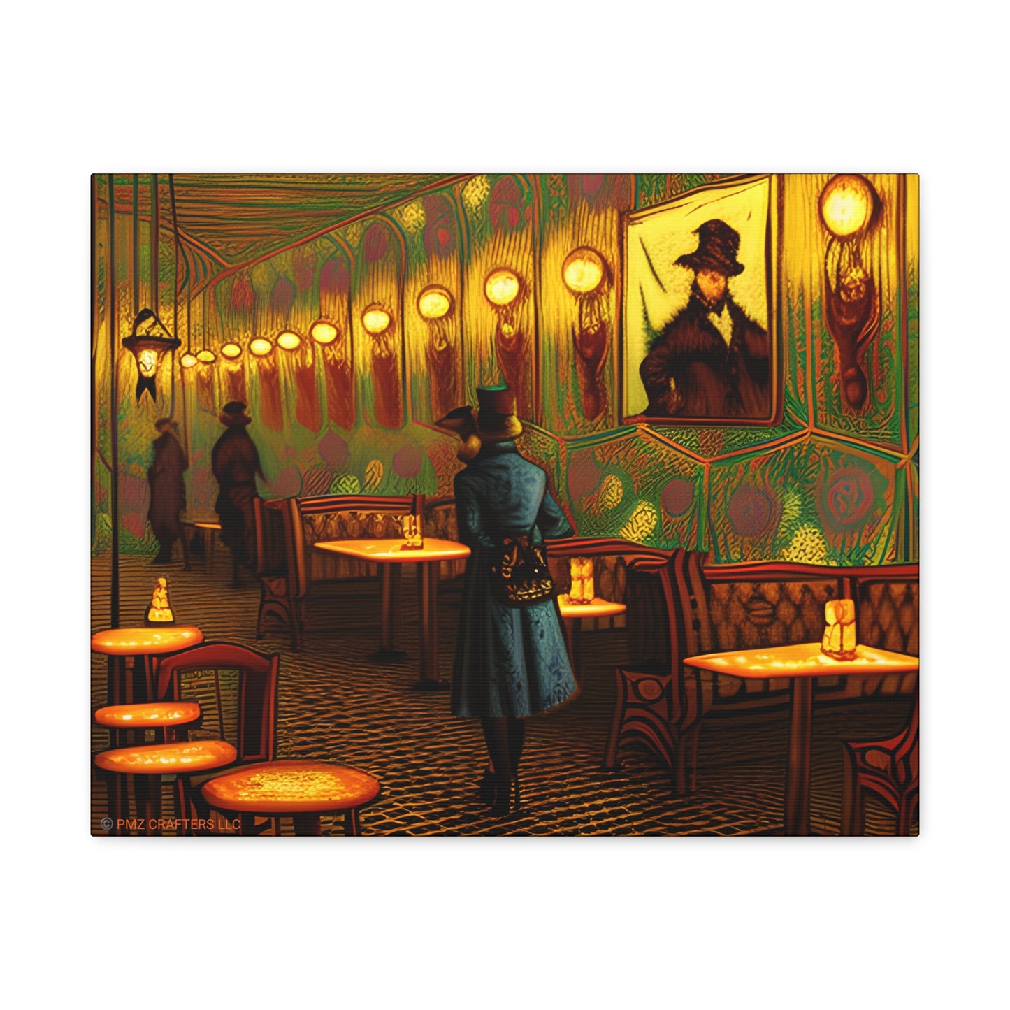 Canvas Gallery Wraps - Cafe Table Shadow 0001
