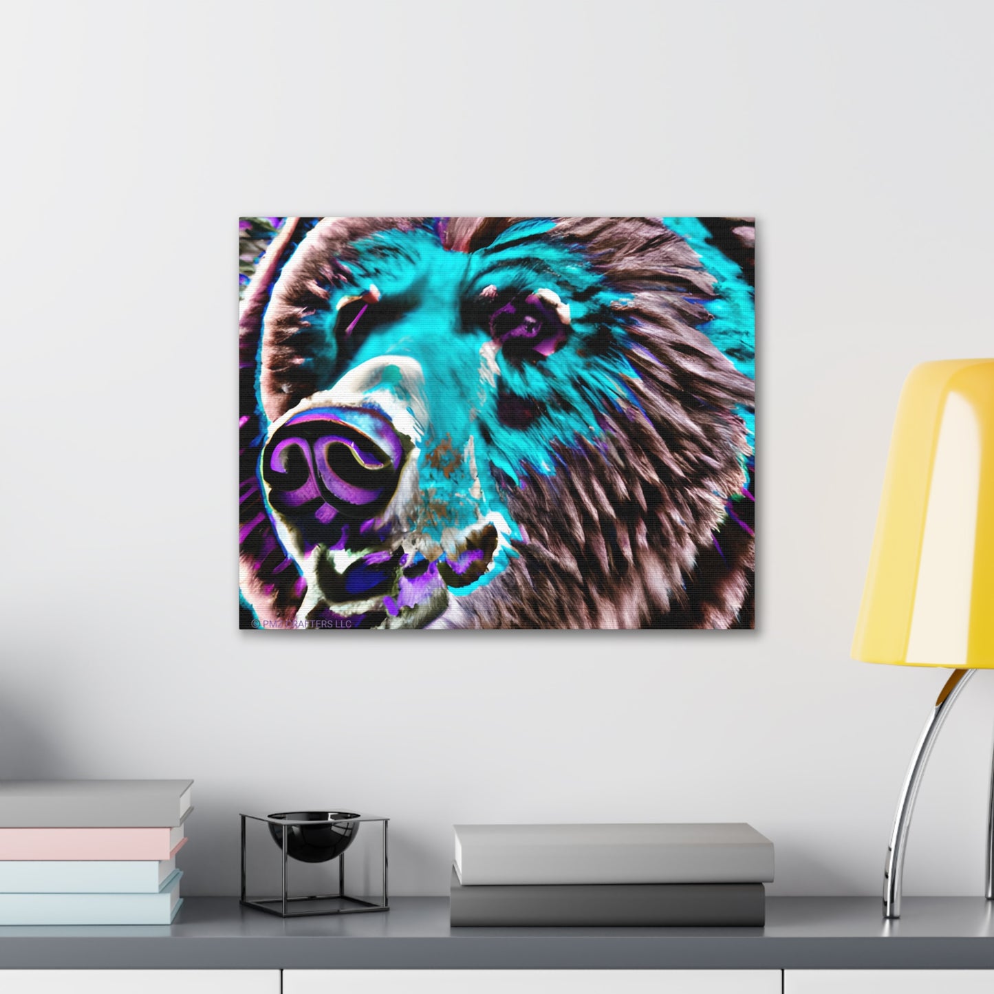 Canvas Gallery Wraps - Grizzle Bear 0001