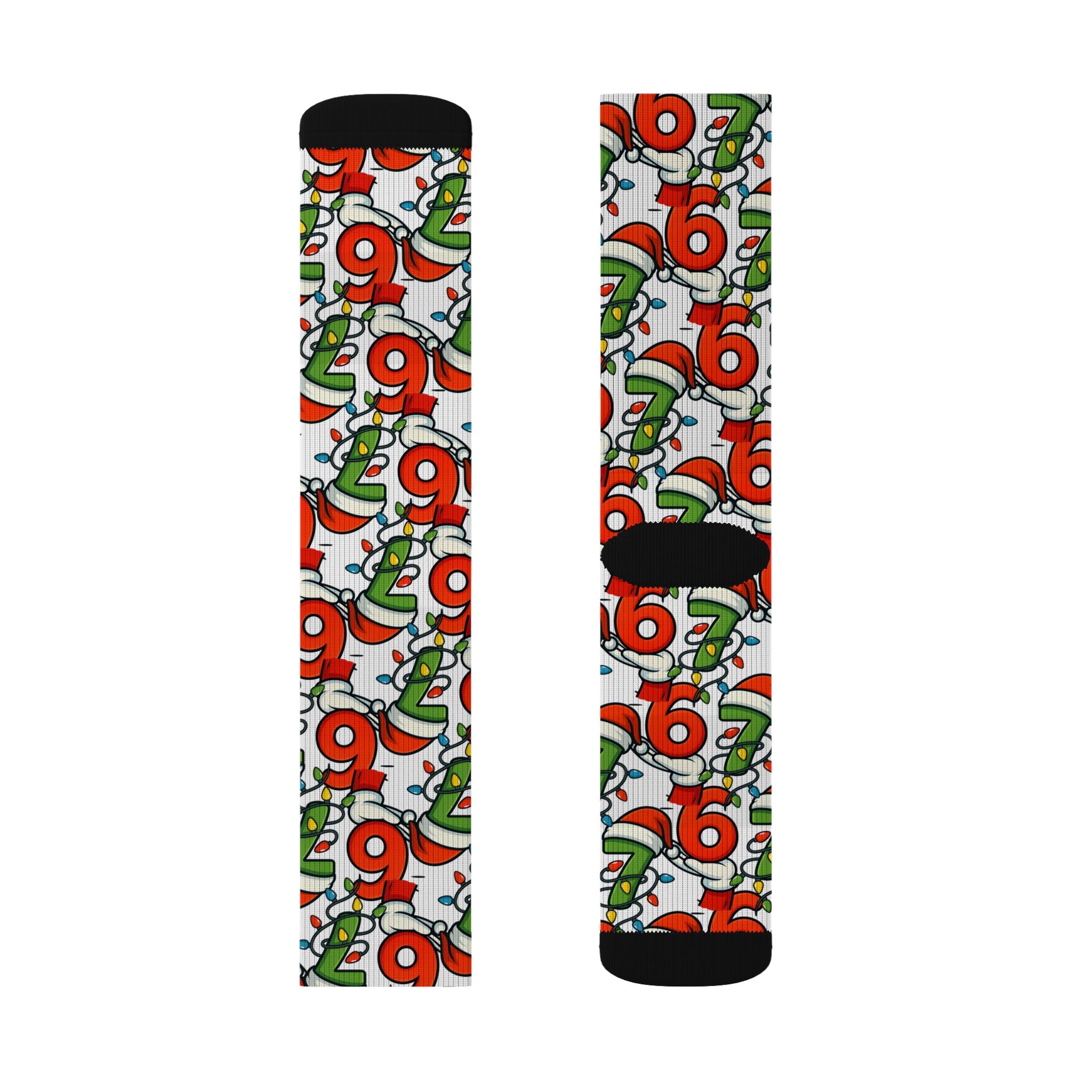 Christmas 67 Sublimation Socks
