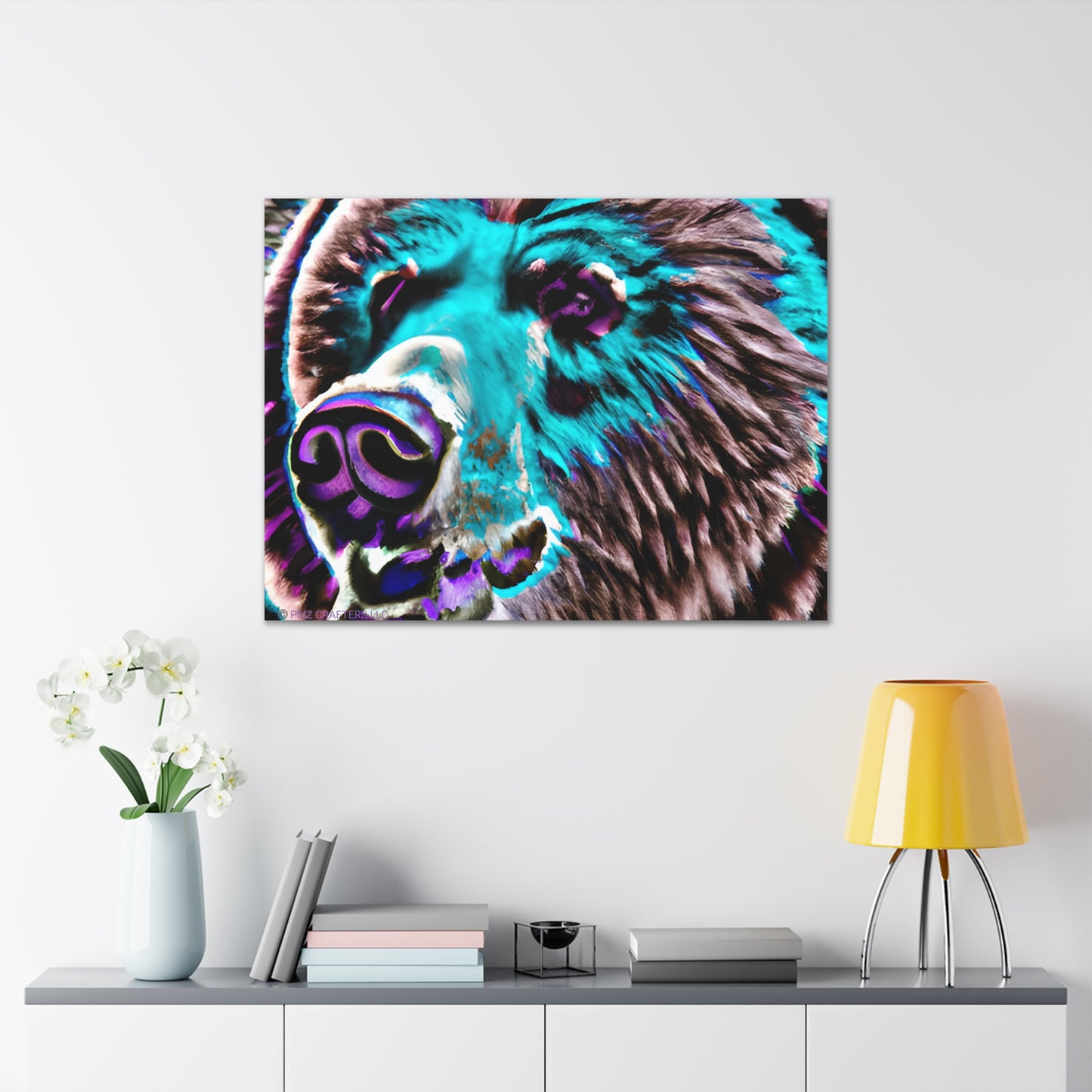 Canvas Gallery Wraps - Grizzle Bear 0001