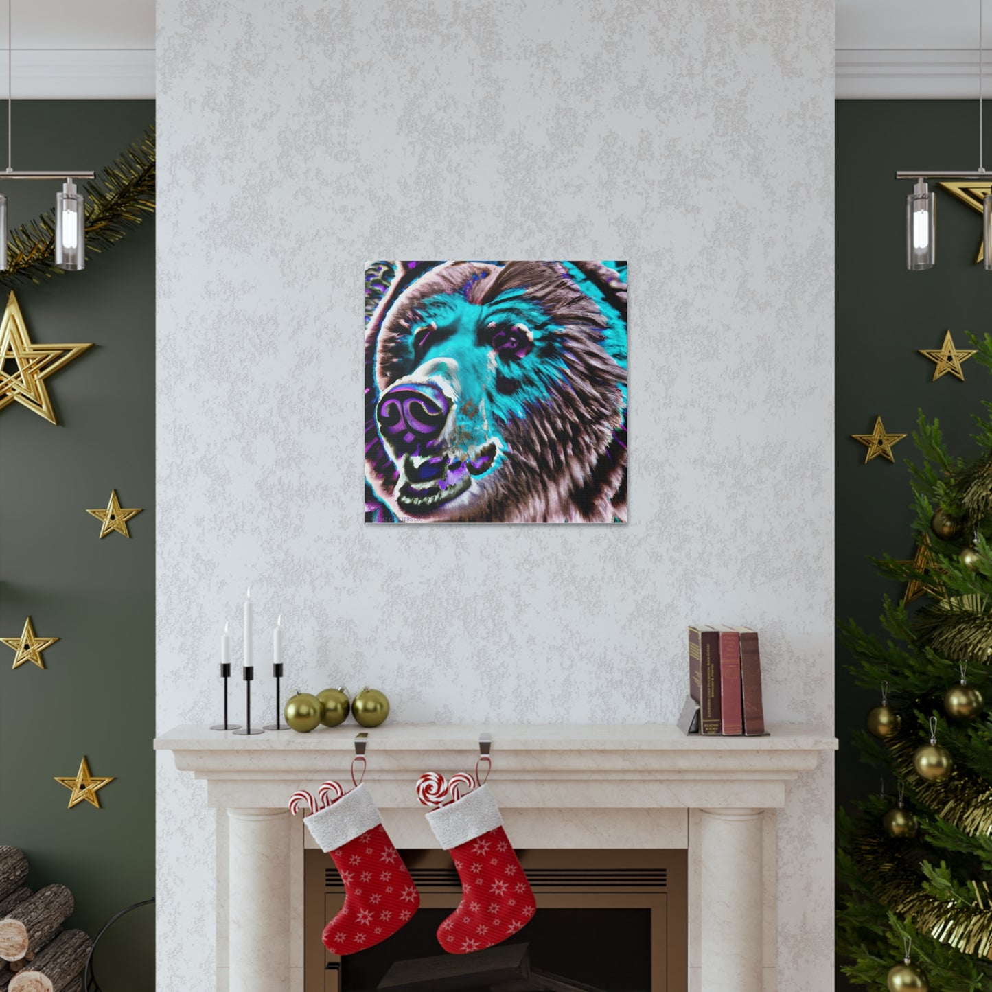 Canvas Gallery Wraps - Grizzle Bear 0001