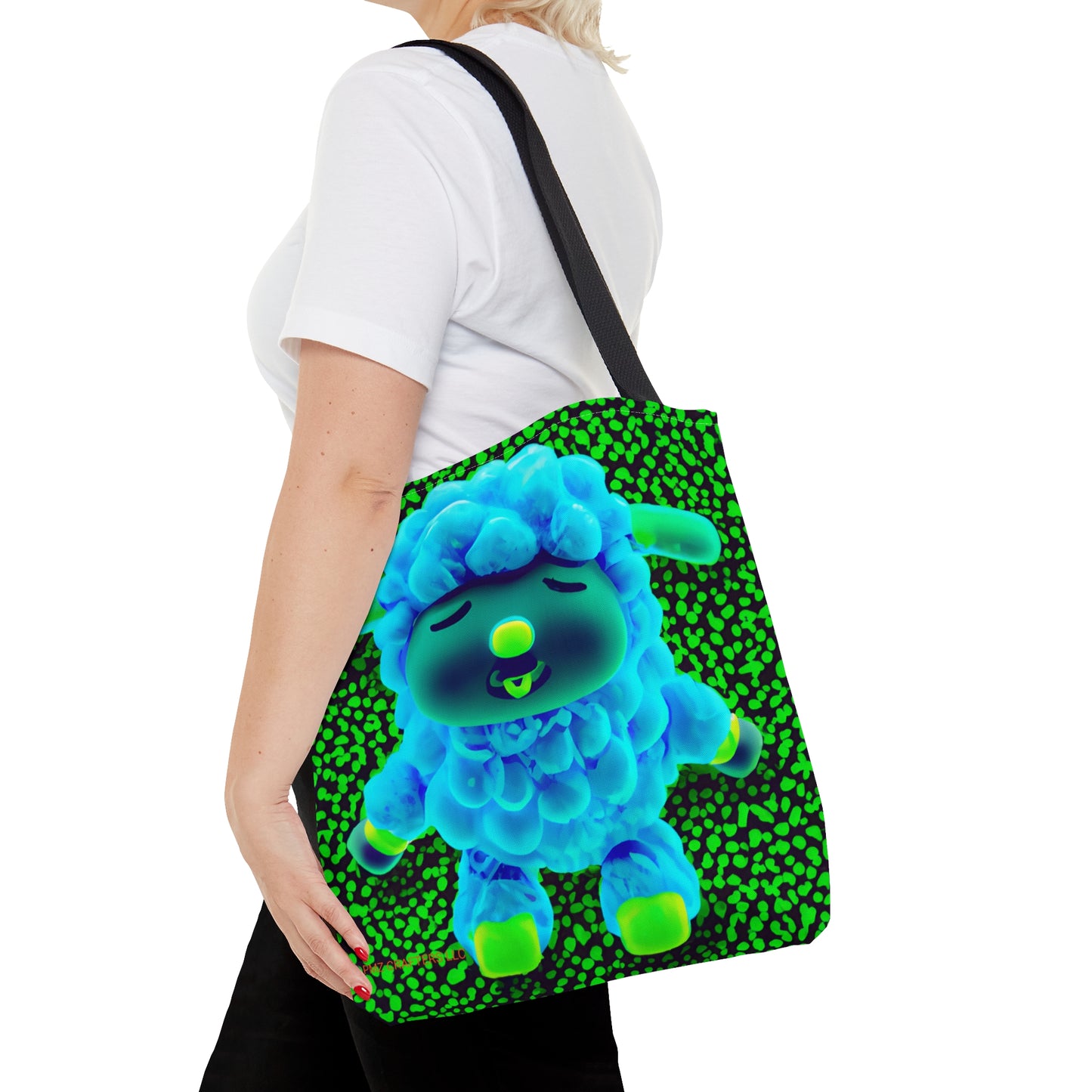 Tote Bag (AOP) - Deep Blue Sheep 0001