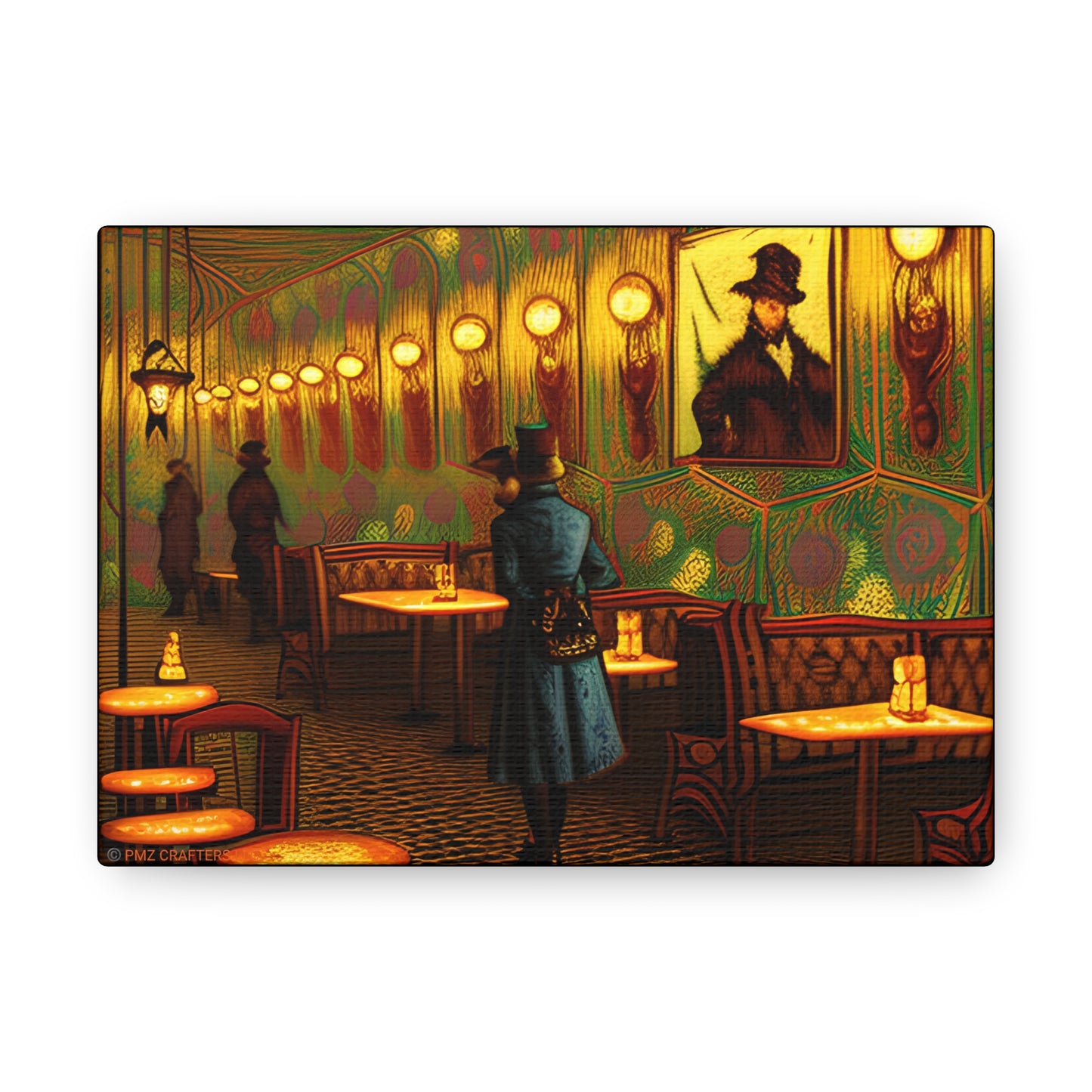 Canvas Gallery Wraps - Cafe Table Shadow 0001