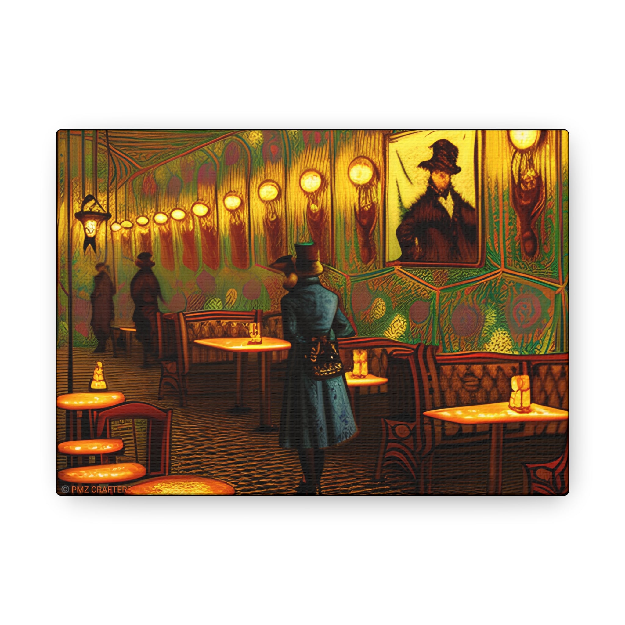Canvas Gallery Wraps - Cafe Table Shadow 0001