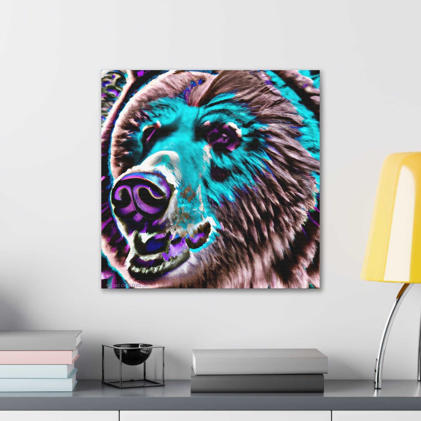 Canvas Gallery Wraps - Grizzle Bear 0001