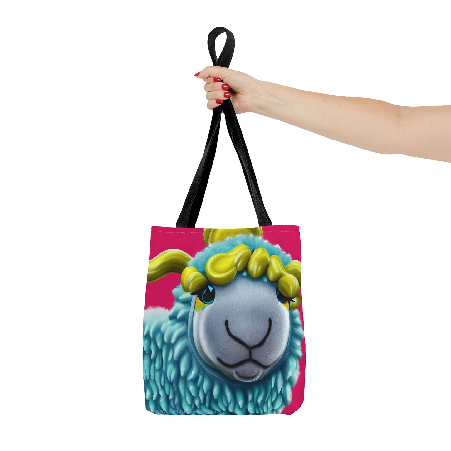 Tote Bag (AOP) - The Blue Sheep 0001