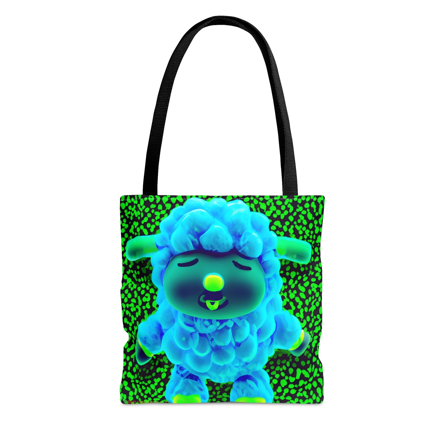 Tote Bag (AOP) - Deep Blue Sheep 0001