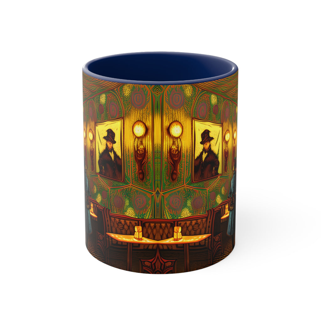 Accent Coffee Mug, 11oz -  Cafe Table Shadow 0001