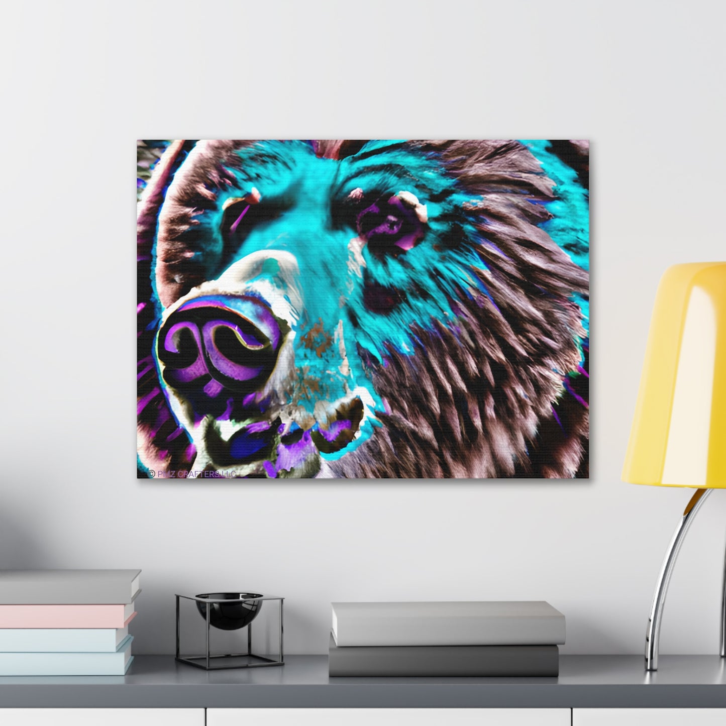 Canvas Gallery Wraps - Grizzle Bear 0001