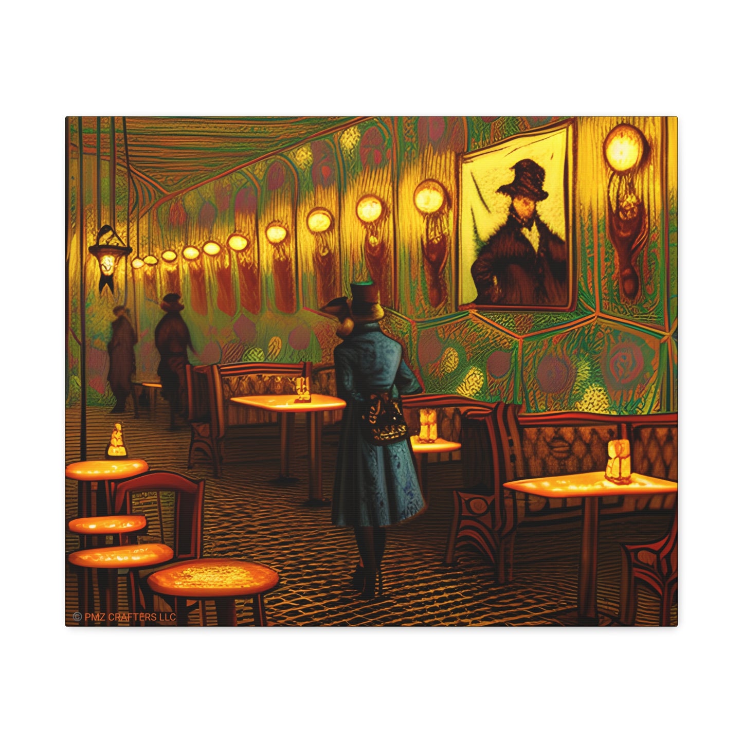 Canvas Gallery Wraps - Cafe Table Shadow 0001