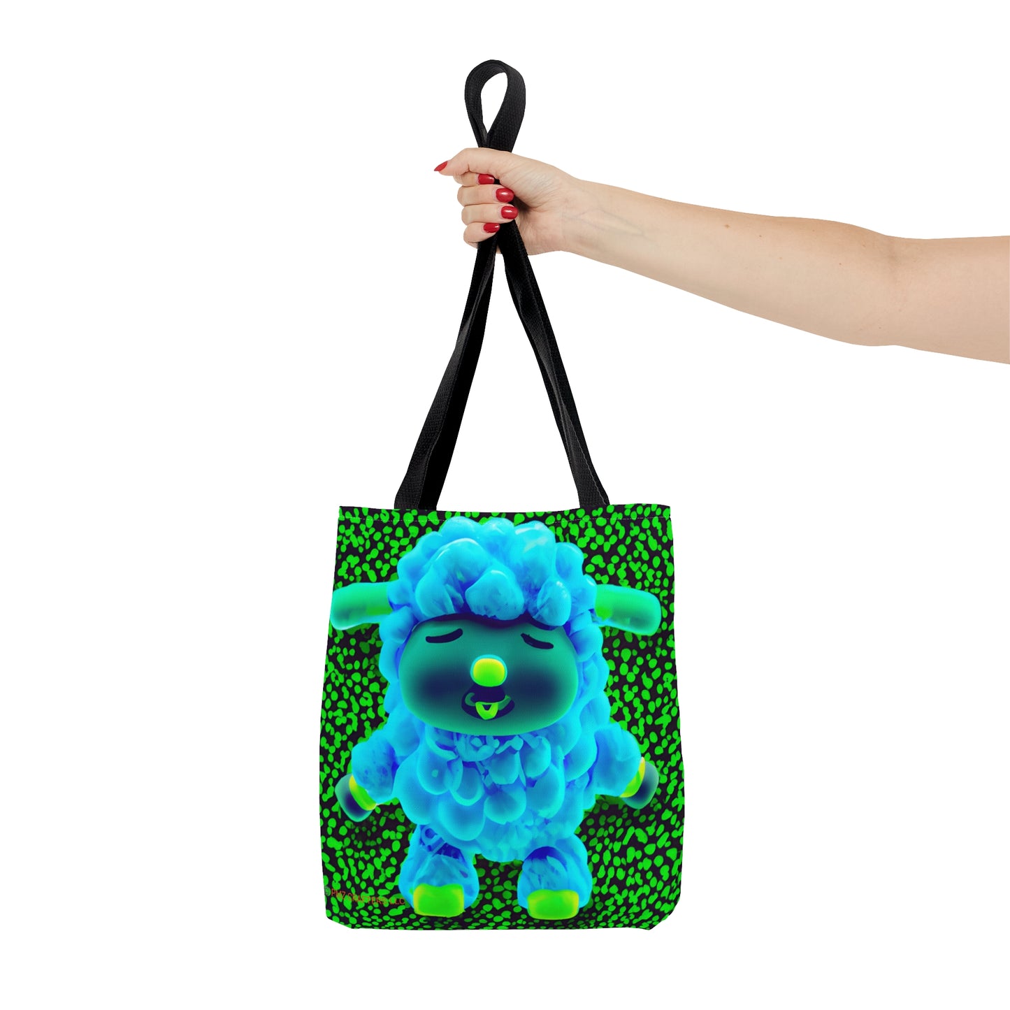 Tote Bag (AOP) - Deep Blue Sheep 0001