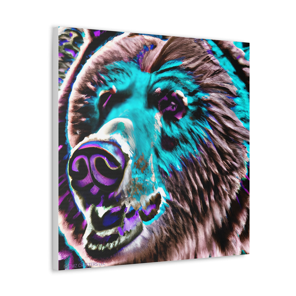 Canvas Gallery Wraps - Grizzle Bear 0001