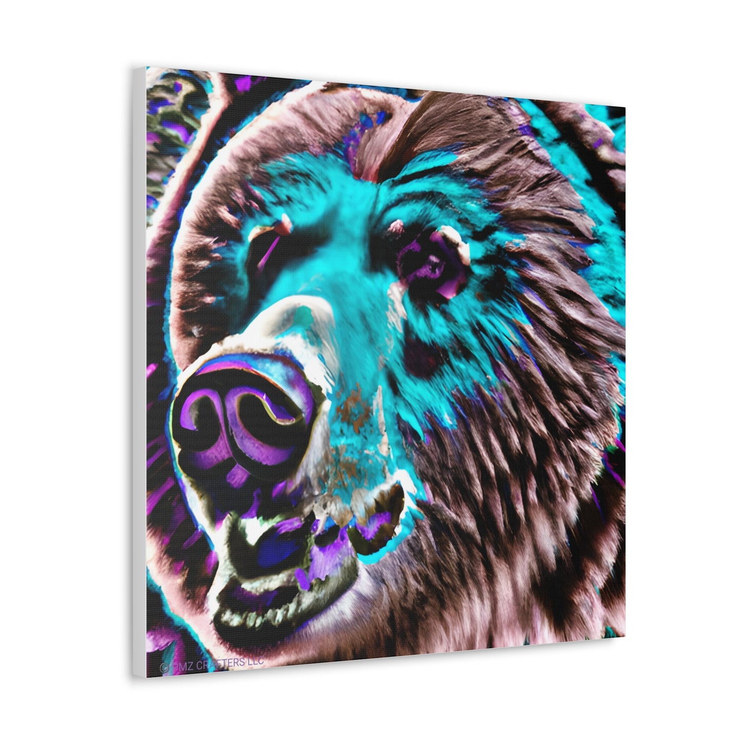 Canvas Gallery Wraps - Grizzle Bear 0001