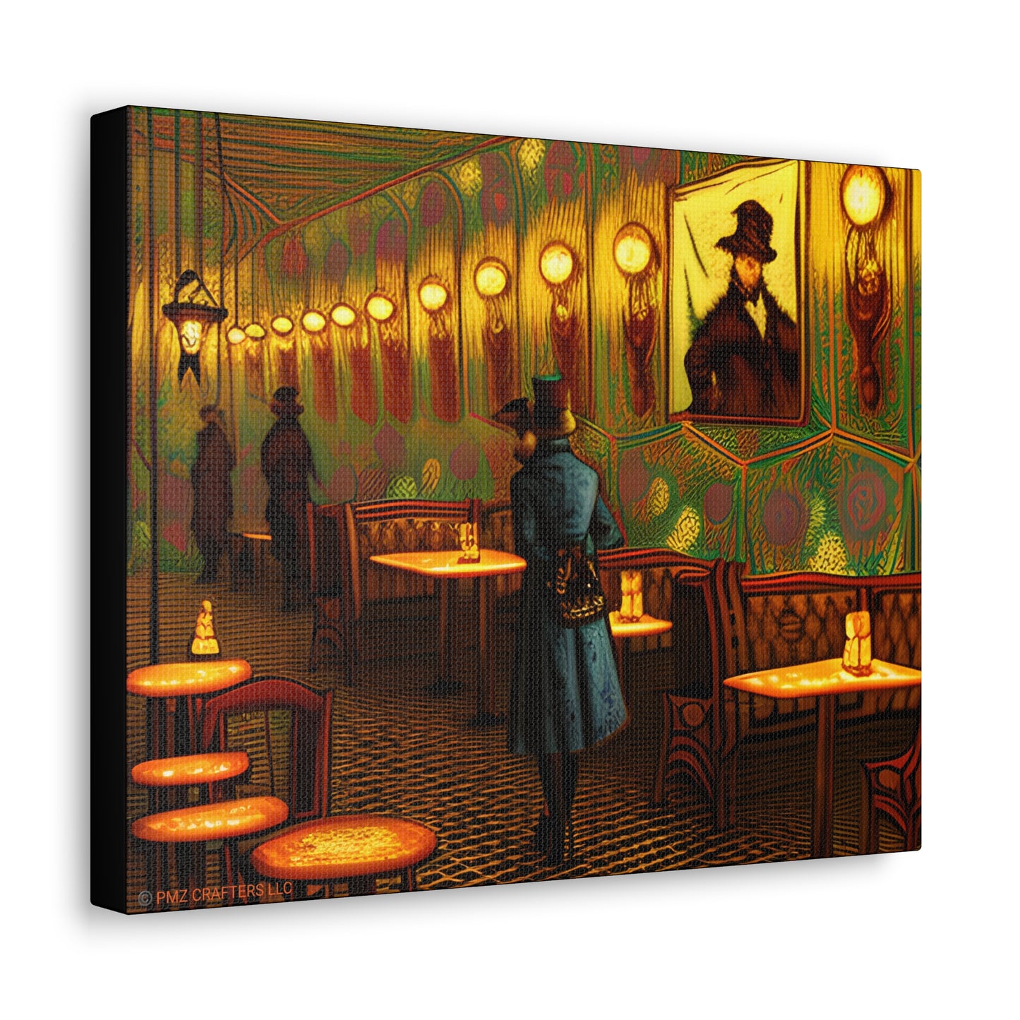 Canvas Gallery Wraps - Cafe Table Shadow 0001