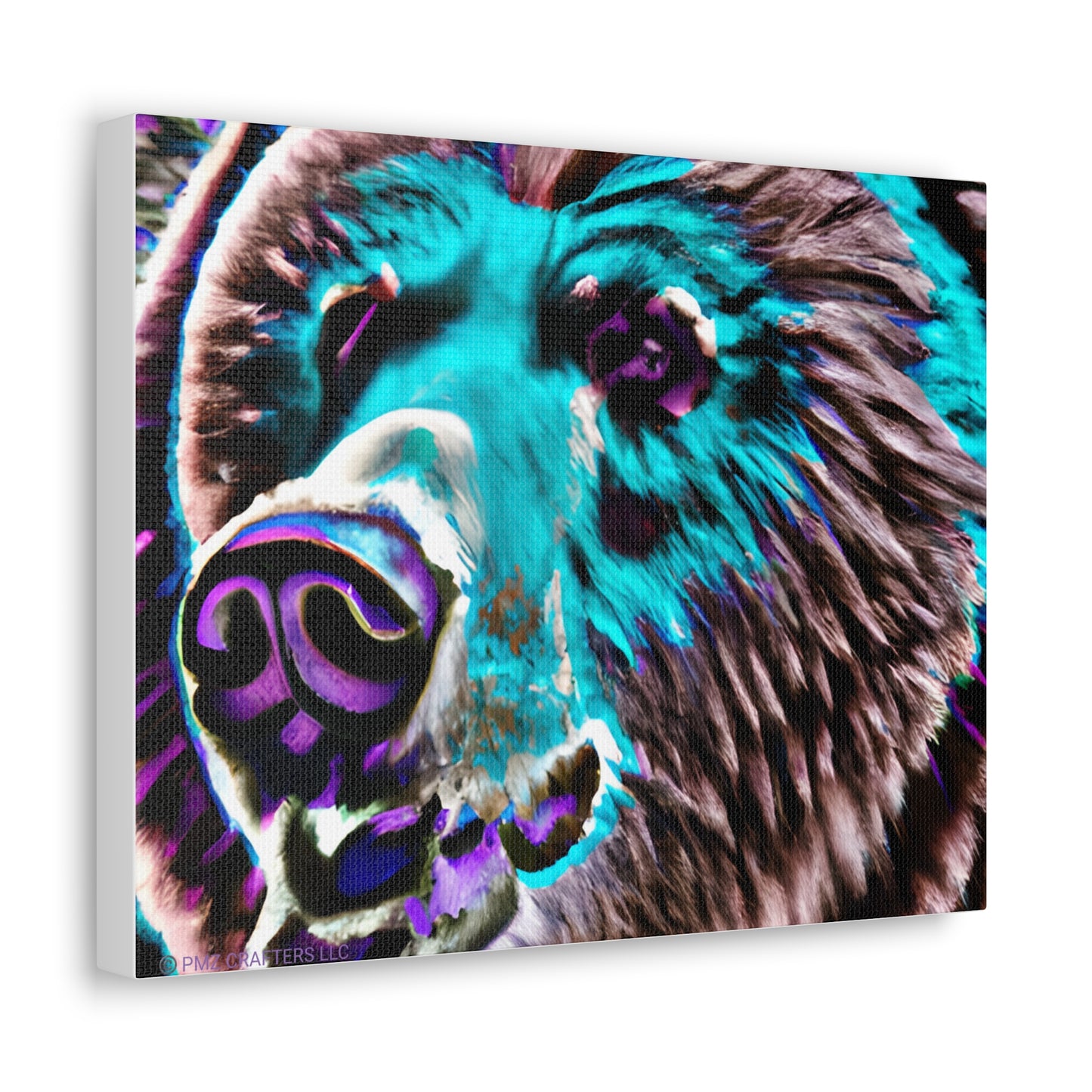 Canvas Gallery Wraps - Grizzle Bear 0001