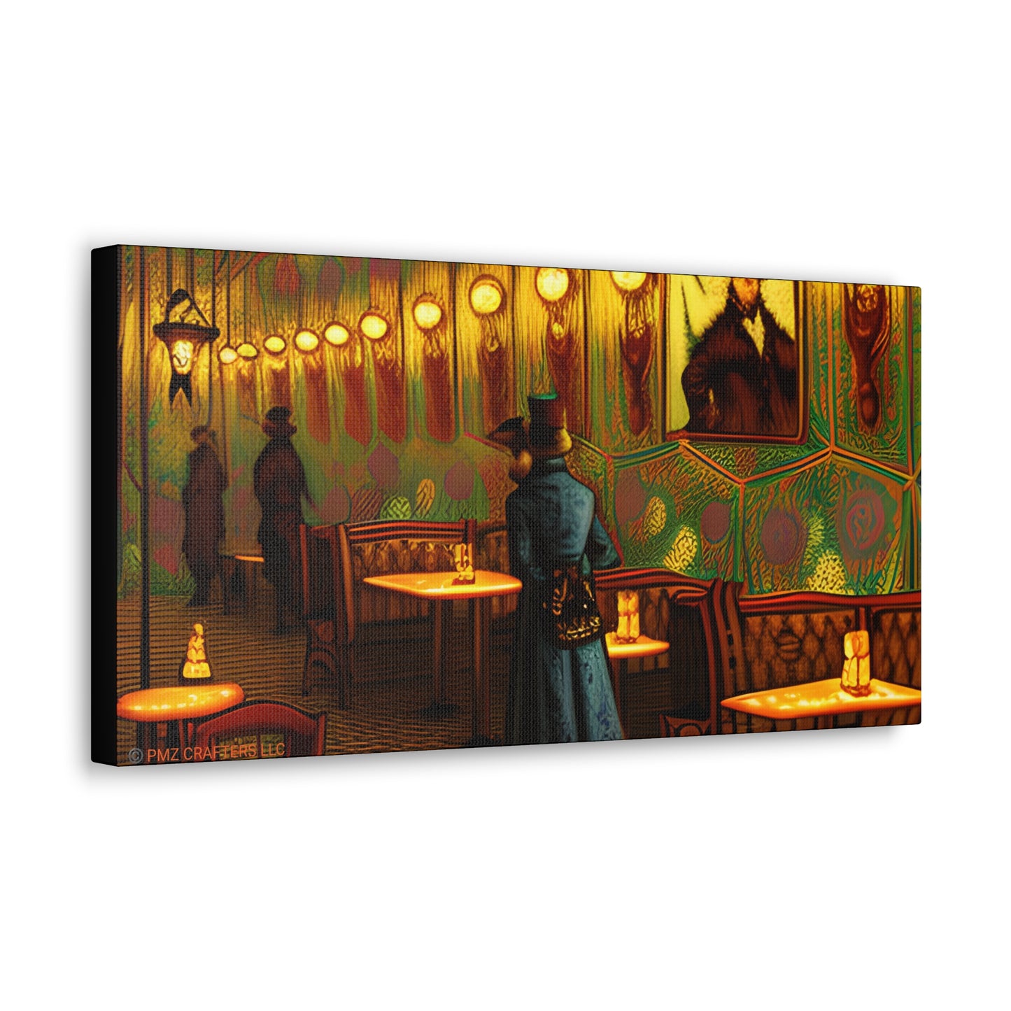 Canvas Gallery Wraps - Cafe Table Shadow 0001
