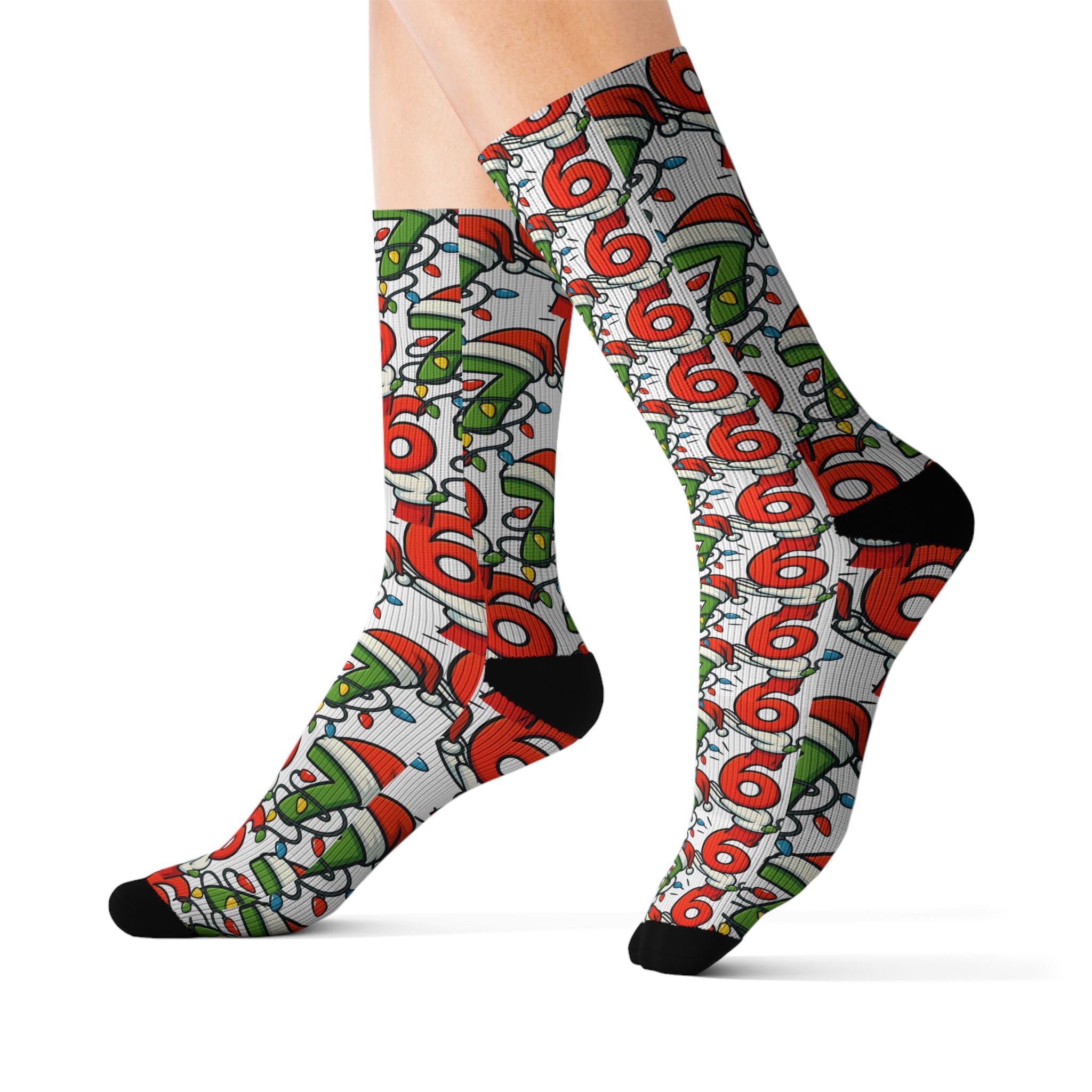Christmas 67 Sublimation Socks