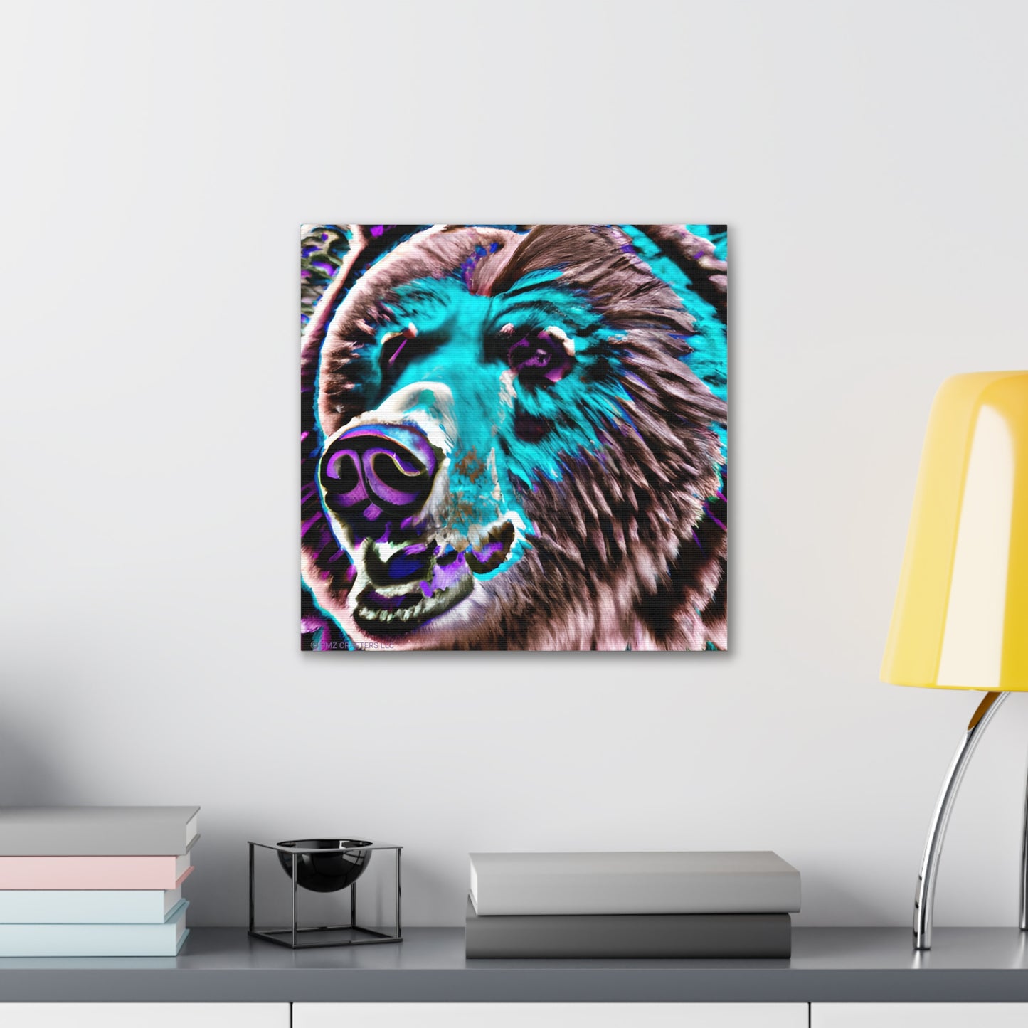 Canvas Gallery Wraps - Grizzle Bear 0001