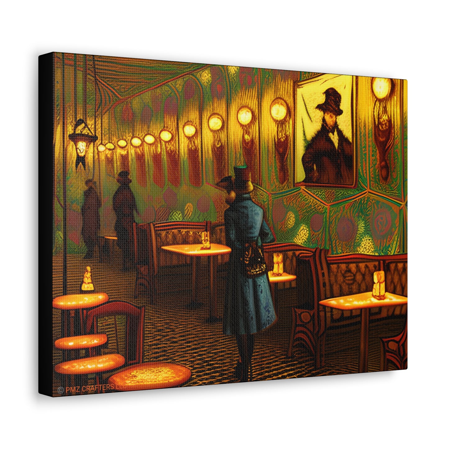 Canvas Gallery Wraps - Cafe Table Shadow 0001