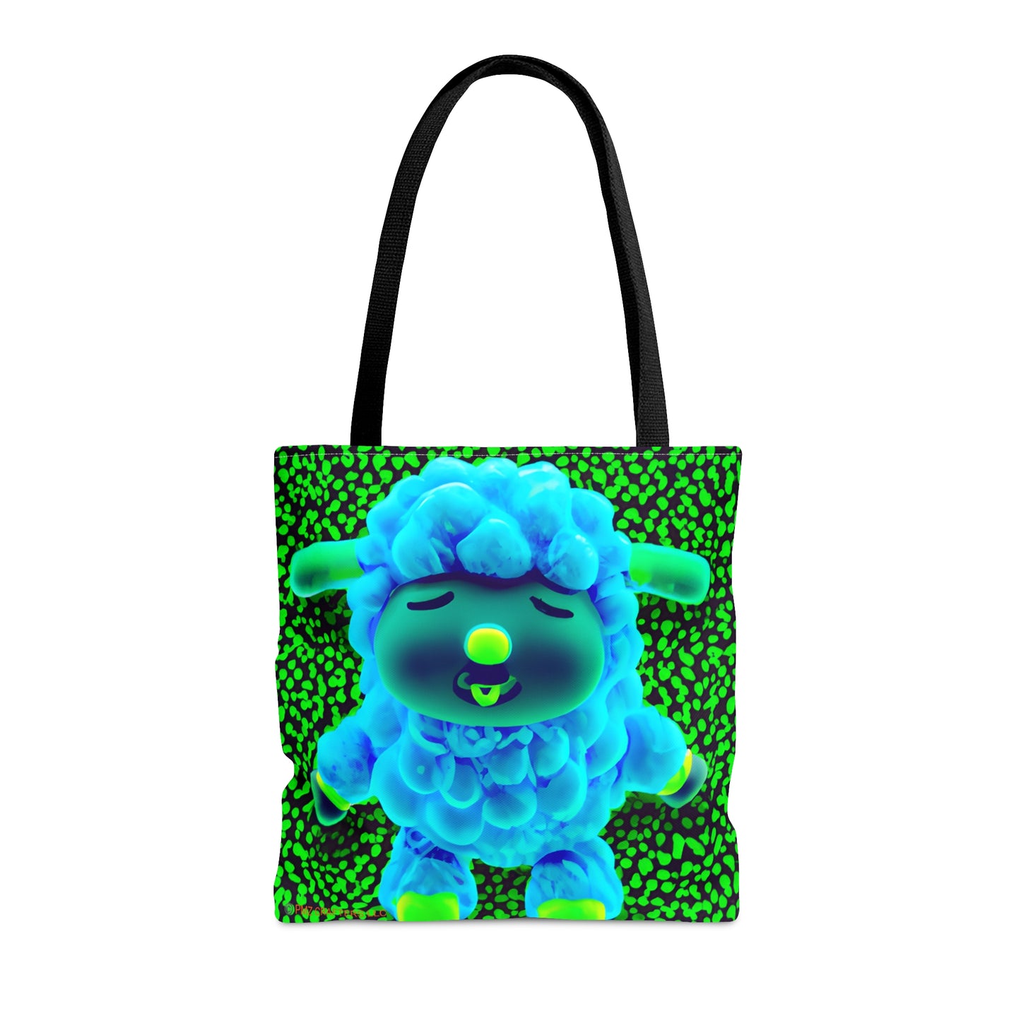 Tote Bag (AOP) - Deep Blue Sheep 0001