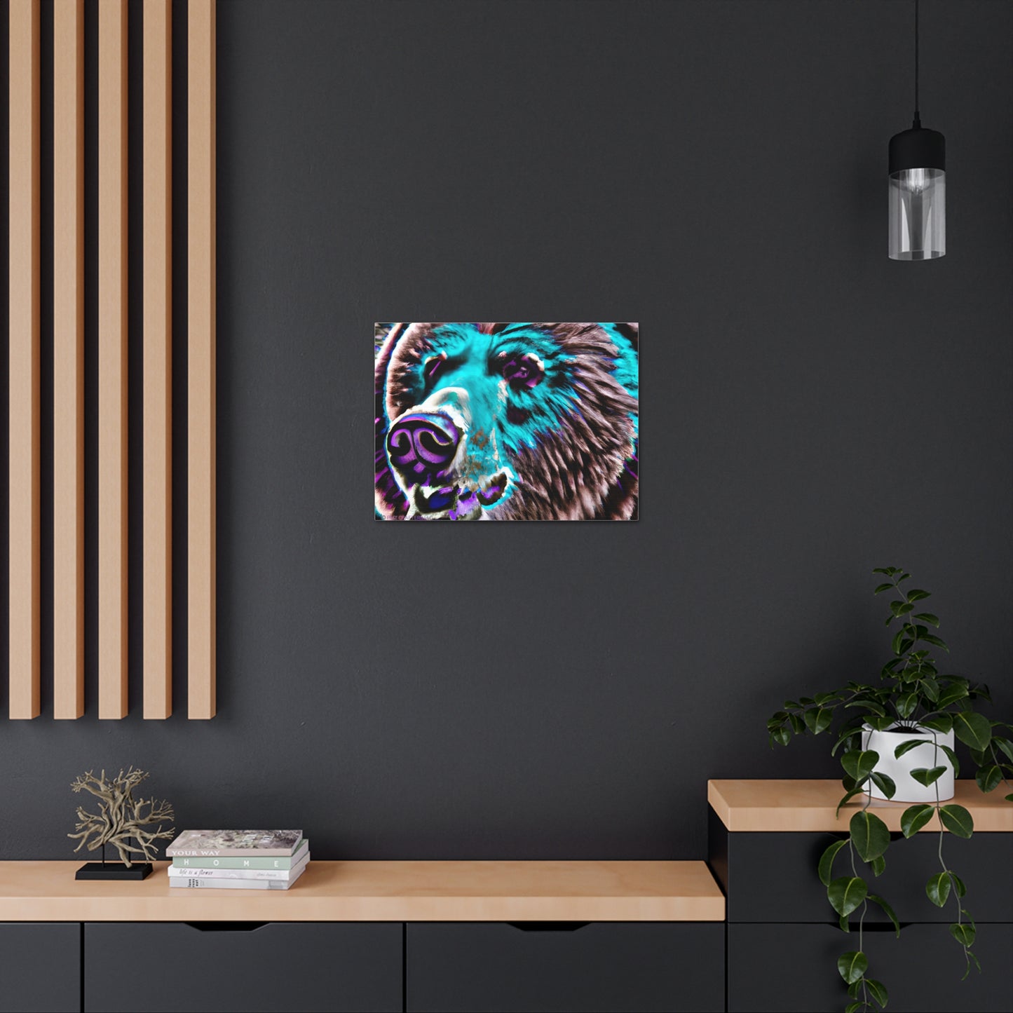 Canvas Gallery Wraps - Grizzle Bear 0001