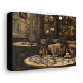 Canvas Gallery Wraps - Cafe Table Brown 0002