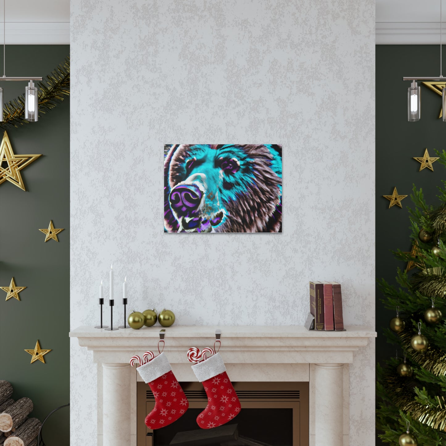 Canvas Gallery Wraps - Grizzle Bear 0001