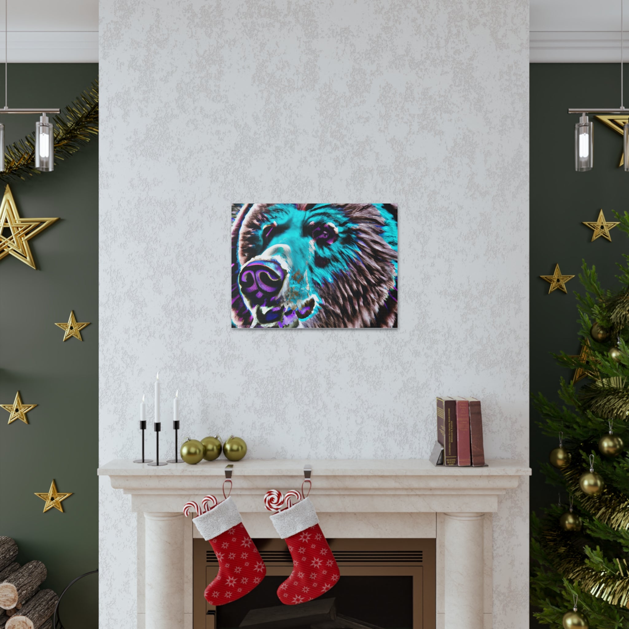 Canvas Gallery Wraps - Grizzle Bear 0001