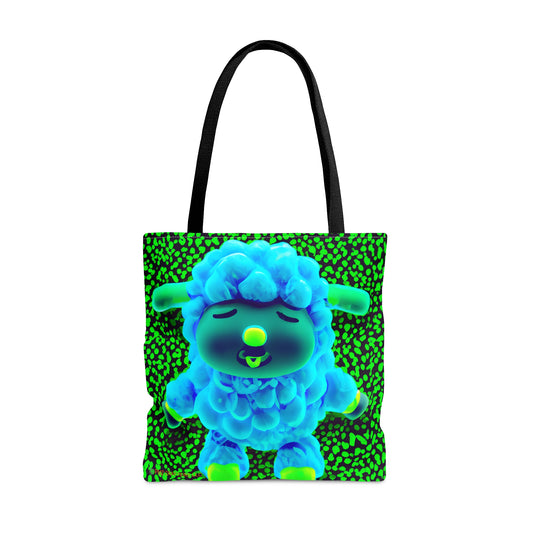 Tote Bag (AOP) - Deep Blue Sheep 0001