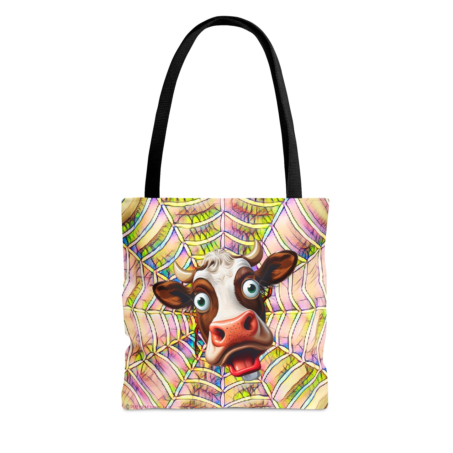 Tote Bag (AOP) - Spider Cow 0001