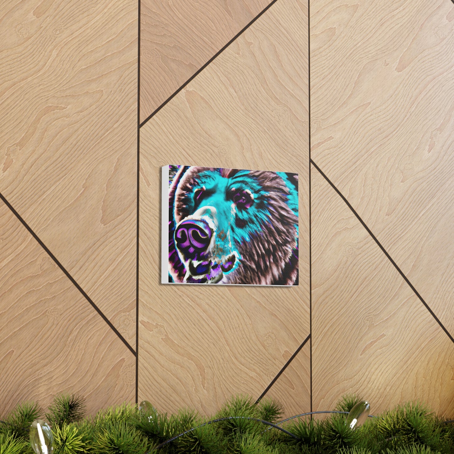Canvas Gallery Wraps - Grizzle Bear 0001