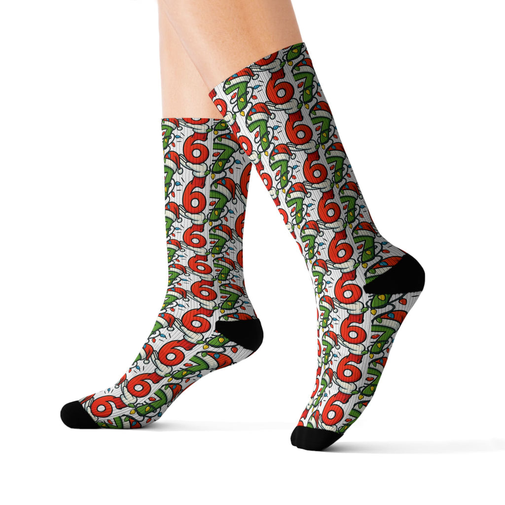 Christmas 67 Sublimation Socks