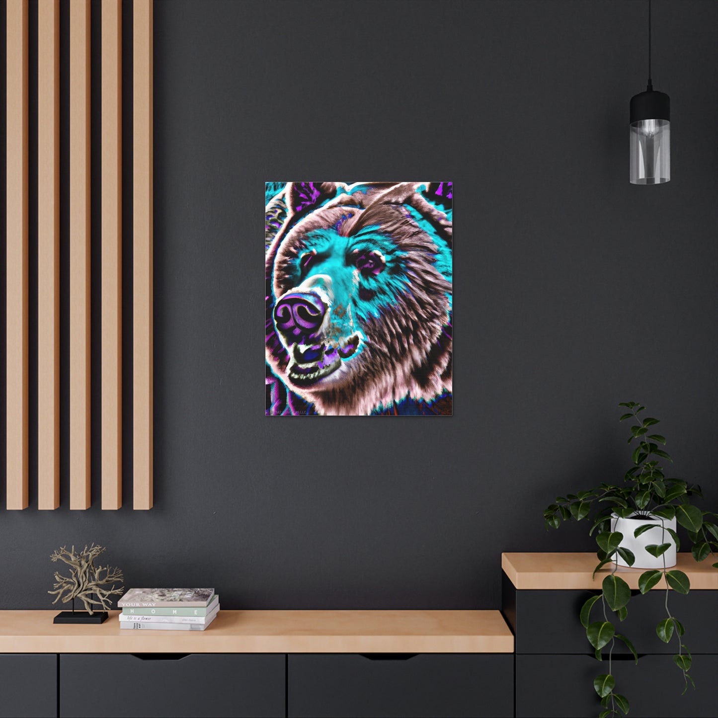 Canvas Gallery Wraps - Grizzle Bear 0001