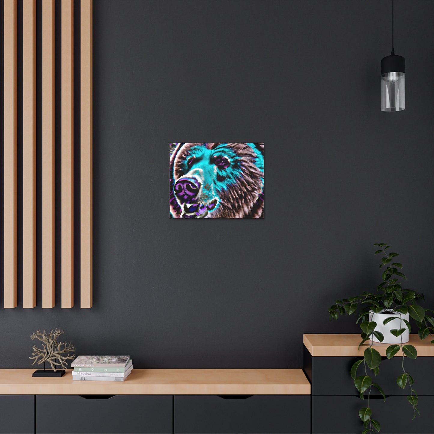 Canvas Gallery Wraps - Grizzle Bear 0001