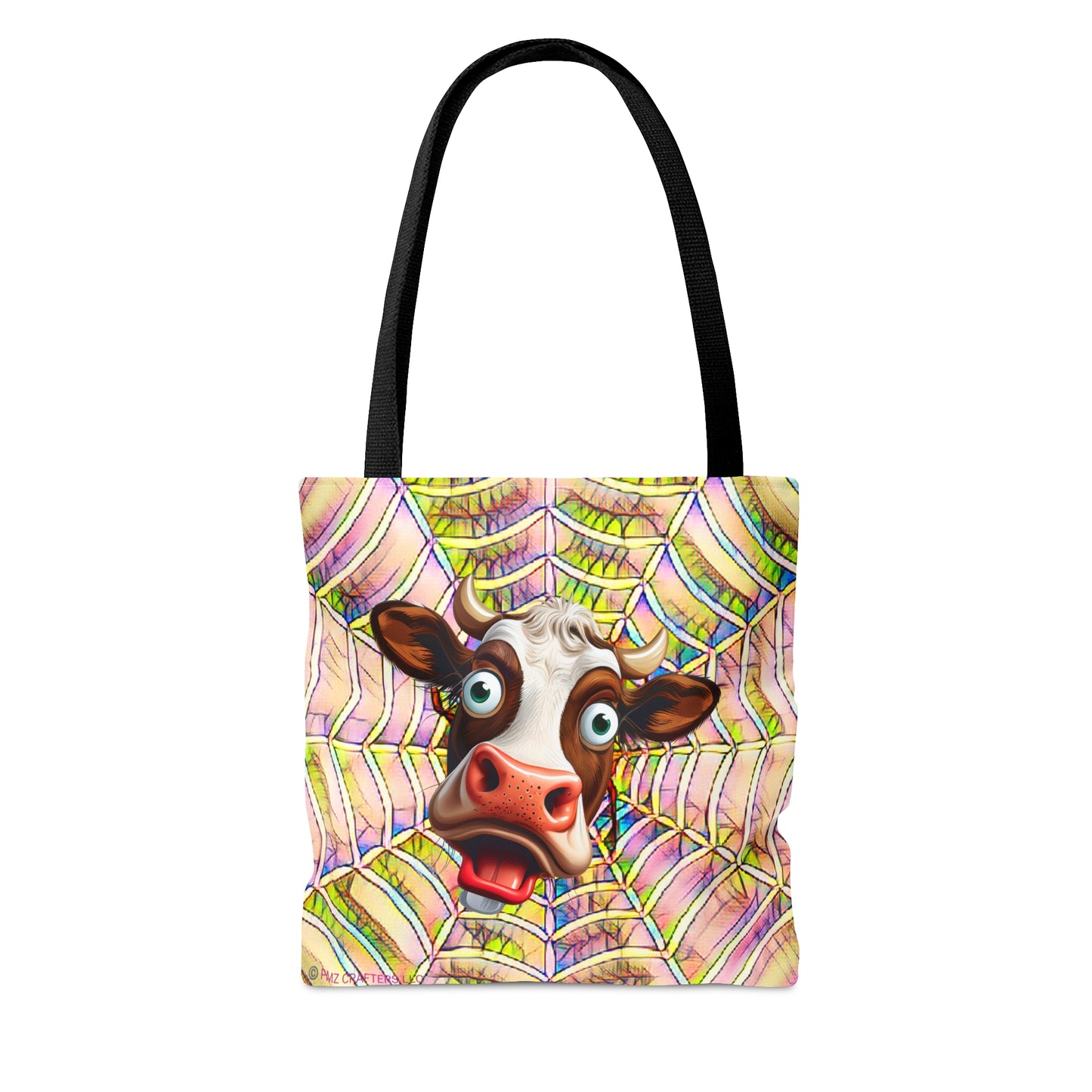 Tote Bag (AOP) - Spider Cow 0001