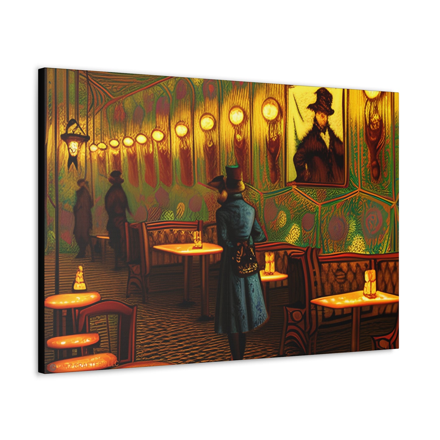 Canvas Gallery Wraps - Cafe Table Shadow 0001