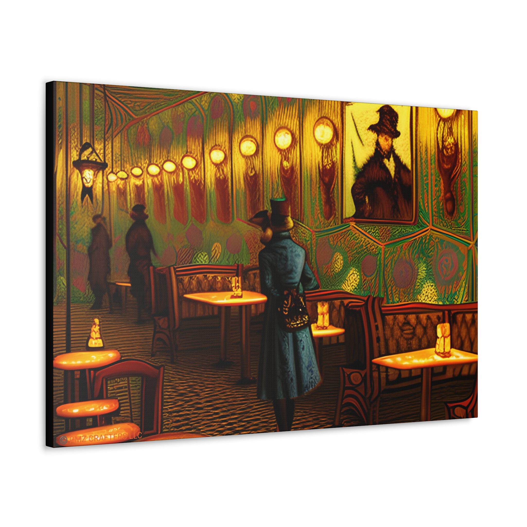 Canvas Gallery Wraps - Cafe Table Shadow 0001