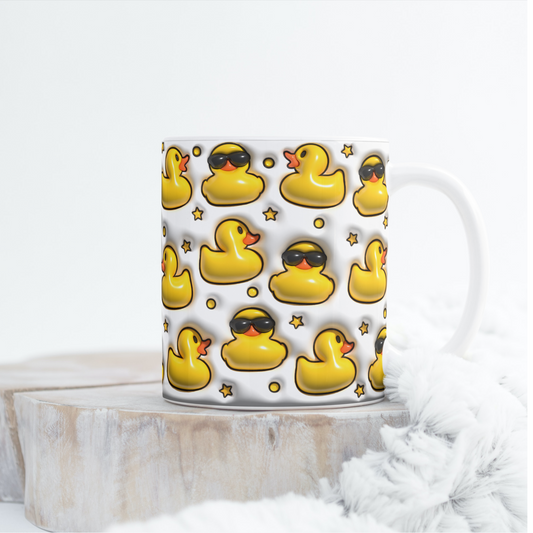 Custom Mug, 15 oz BellaYella Duckie 0001