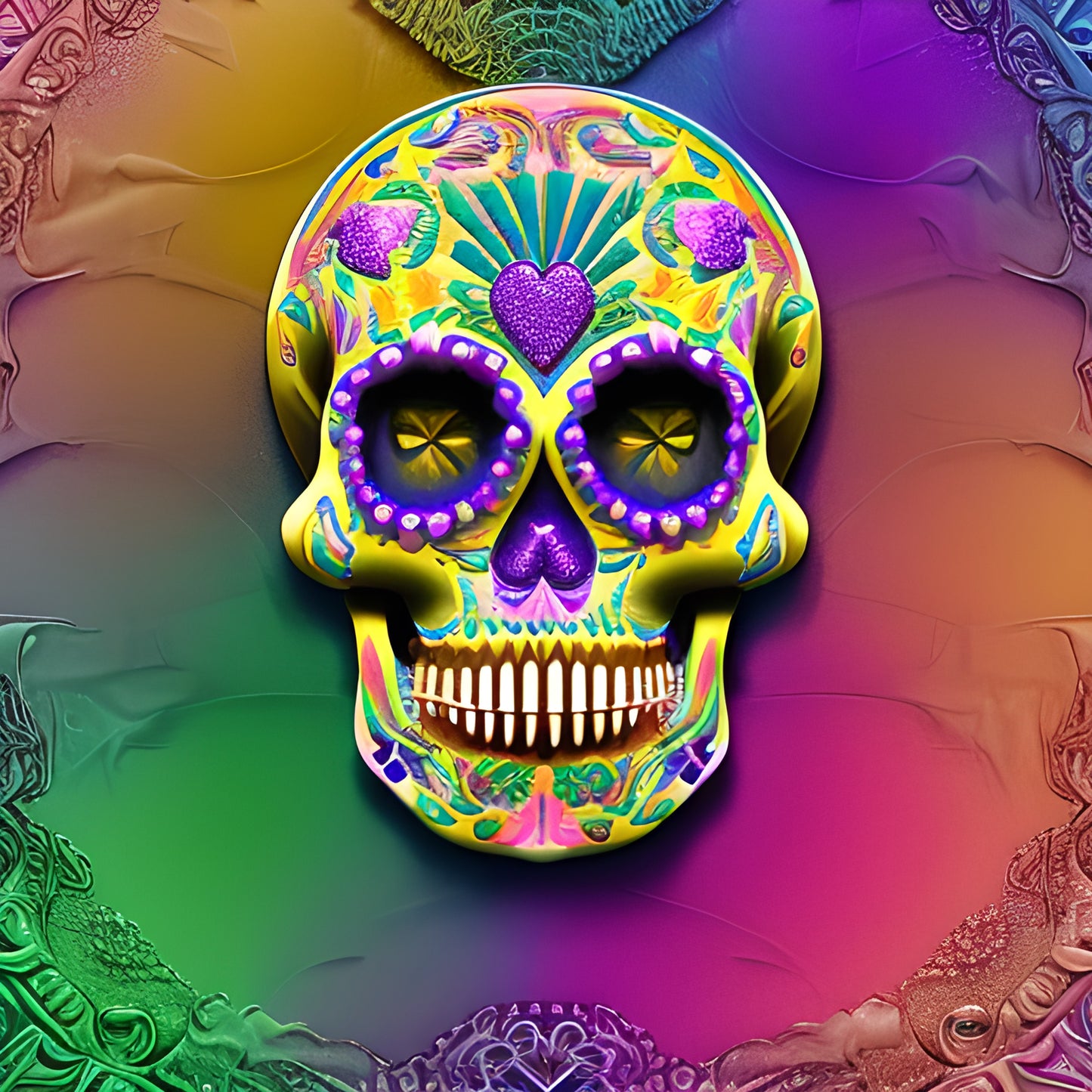 Custom T Shirt, Skull 001, Sublimation