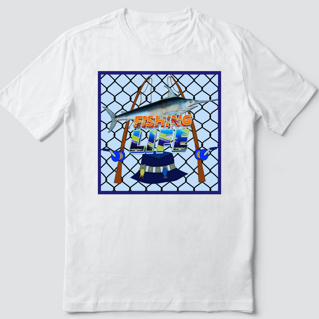 Custom T Shirt, Fishing Net 0001