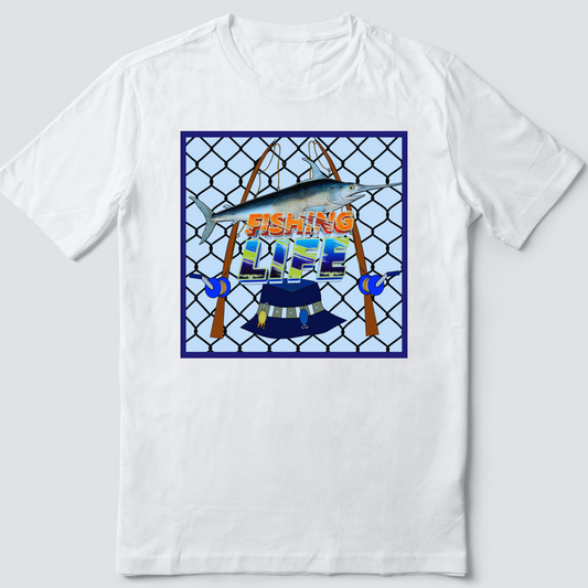 Custom T Shirt, Fishing Net 0001
